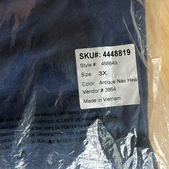 Land’s End Relaxed Tee 3X - Picture 3 of 4